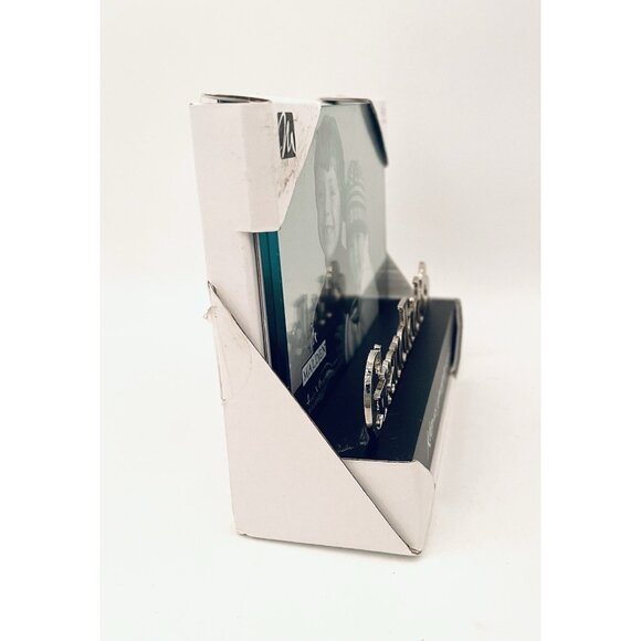 Grandkids Photo Frame 4x6 Picture Shelf Table Desk 3D Glass Grandparents Gift - Picture 3 of 6